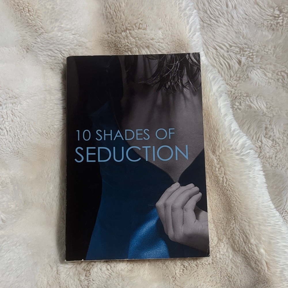 10 Shades of Seduction Paperback Book - Blue & Black Cover